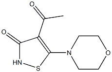 4-Acetyl-5-morpholinoisothiazol-3(2H)-one|
