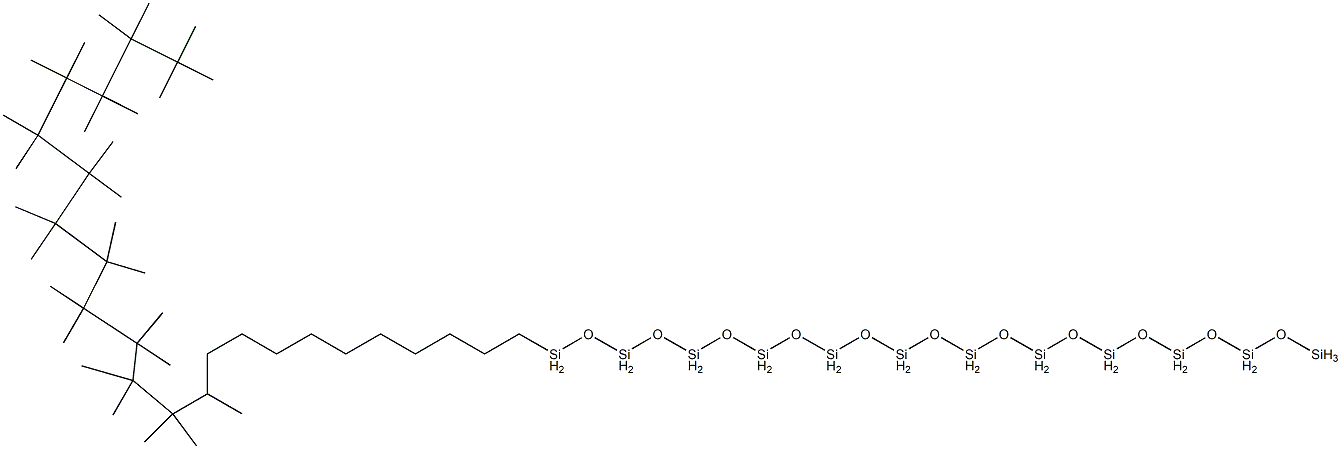 Hexacosamethyltricosanedodecasiloxane 结构式