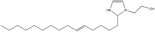 2-(5-Pentadecenyl)-4-imidazoline-1-ethanol Structure