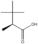[S,(+)]-2,3,3-Trimethylbutyric acid Structure
