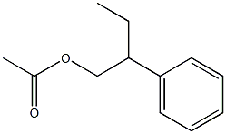 Acetic acid 2-phenylbutyl ester Struktur