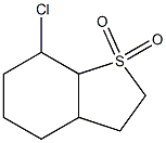 Octahydro-7-chlorobenzo[b]thiophene 1,1-dioxide