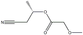 Methoxyacetic acid (S)-1-(cyanomethyl)ethyl ester