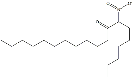 7-Nitro-8-nonadecanone Structure