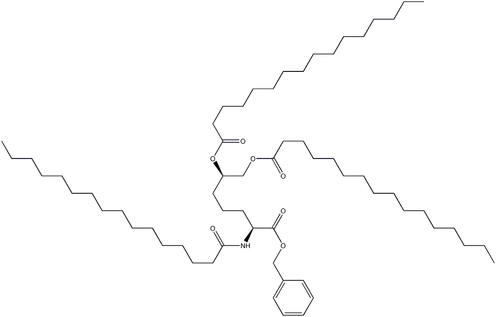 (2S,6R)-2-Palmitoylamino-6,7-di(palmitoyloxy)heptanoic acid benzyl ester