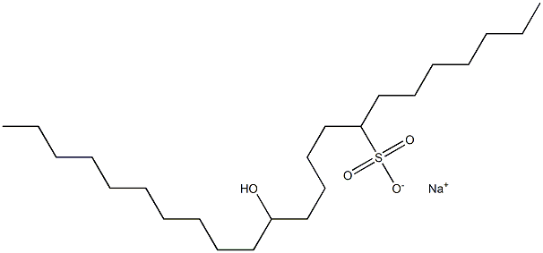 13-Hydroxytricosane-8-sulfonic acid sodium salt