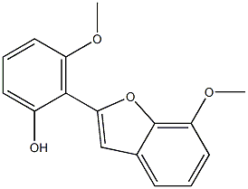 7-Methoxy-2-(2-hydroxy-6-methoxyphenyl)benzofuran