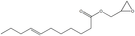 7-Undecenoic acid (oxiran-2-yl)methyl ester,,结构式