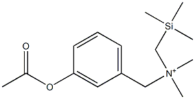 3-Acetyloxy-N,N-dimethyl-N-(trimethylsilylmethyl)benzenemethanaminium