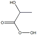 Lactic acid hydroperoxide Struktur