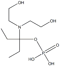 Phosphoric acid diethyl[N,N-bis(2-hydroxyethyl)amino]methyl ester