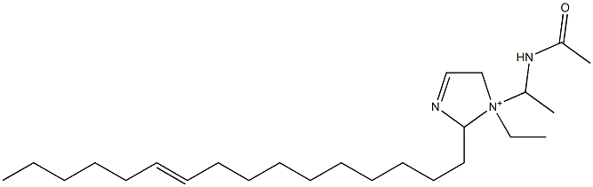 1-[1-(Acetylamino)ethyl]-1-ethyl-2-(10-hexadecenyl)-3-imidazoline-1-ium