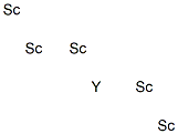 Pentascandium yttrium Struktur