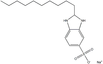 2-Decyl-2,3-dihydro-1H-benzimidazole-5-sulfonic acid sodium salt
