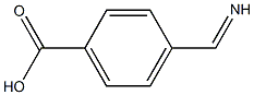 p-(Iminomethyl)benzoic acid Structure