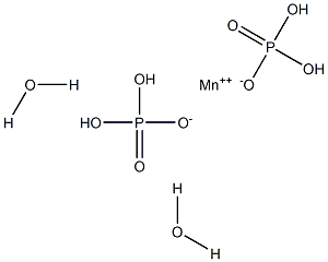 Manganese(II) bis(dihydrogenphosphate) dihydrate Structure