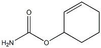 カルバミド酸2-シクロヘキセニル 化学構造式
