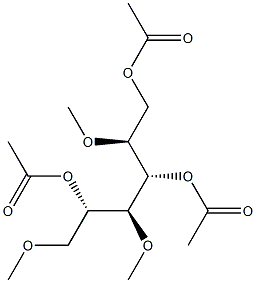 1-O,3-O,5-O-Triacetyl-2-O,4-O,6-O-trimethyl-L-mannitol|