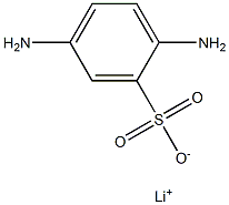2,5-Diaminobenzenesulfonic acid lithium salt