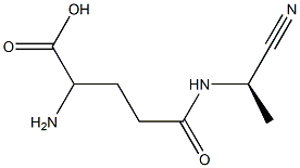 (R)-2-Amino-5-[(1-cyanoethyl)amino]-5-oxopentanoic acid|