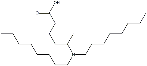 5-(Dioctylamino)hexanoic acid