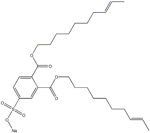 4-(Sodiosulfo)phthalic acid di(8-decenyl) ester
