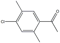 4'-クロロ-2',5'-ジメチルアセトフェノン 化学構造式