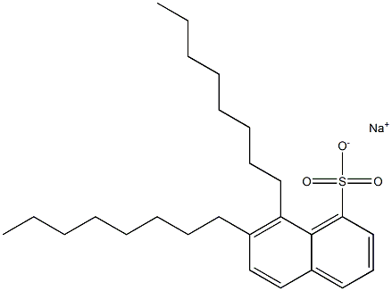 7,8-Dioctyl-1-naphthalenesulfonic acid sodium salt