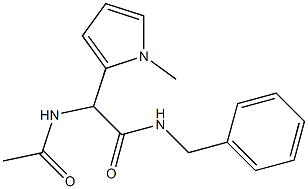 2-Acetylamino-2-(1-methyl-1H-pyrrol-2-yl)-N-benzylacetamide