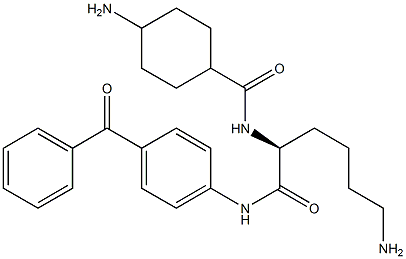 4-(N2-[(4-Aminocyclohexyl)carbonyl]-L-lysylamino)benzophenone