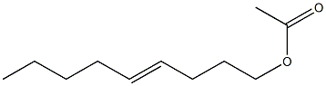 Acetic acid 4-nonenyl ester Struktur
