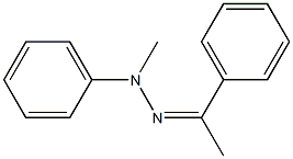 Acetophenone methyl(phenyl)hydrazone|