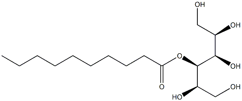 D-Mannitol 4-decanoate Structure