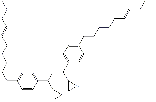 4-(6-Decenyl)phenylglycidyl ether Structure