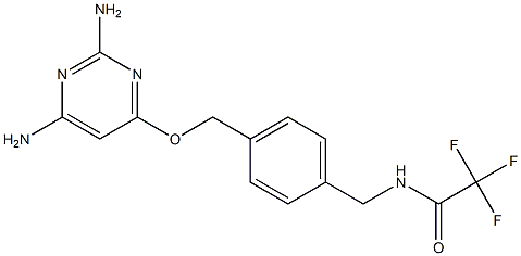 N-[4-(2,6-Diamino-pyrimidin-4-yloxymethyl)-benzyl]-2,2,2-trifluoro-acetamide