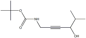 (4-Hydroxy-5-methyl-hex-2-ynyl)carbamic acid tert-butyl ester