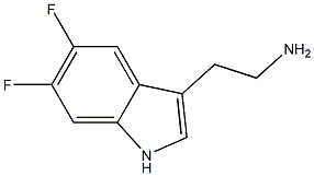 5,6-二氟色胺,,结构式