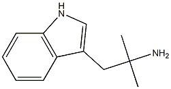 1-(1H-Indol-3-yl)-2-methylpropan-2-amine 结构式