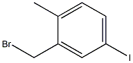 2-Methyl-5-iodobenzyl bromide Structure