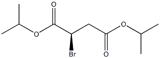 (R)-Diisopropyl bromosuccinate 化学構造式