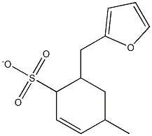 Tetrahydro-2-furanylmethyl4-methylbenzenesulfonate Struktur