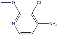3-Chloro-2-methoxy-4-pyridinamine Structure