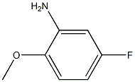 2-氨基-4-氟苯甲醚,,结构式