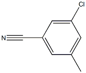 3-chloro-5-methylbenzonitrile Structure