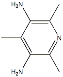 3,5-Diamino-2,4,6-trimethylpyridine Structure