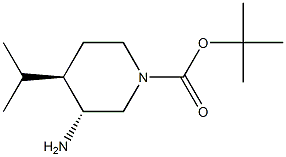 trans-tert-butyl 3-amino-4-isopropylpiperidine-1-carboxylate
