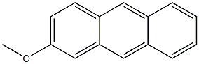 2-methoxyanthracene Structure
