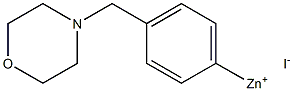 4-[(4-吗啉甲基]苯基碘化锌,,结构式