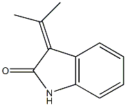 3-isopropylideneoxindole,,结构式