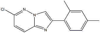 6-chloro-2-(2,4-dimethylphenyl)imidazo[1,2-b]pyridazine